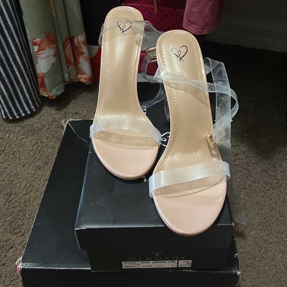 Windsor Clear Heels